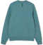 Lookbook (Women) Lacoste Solid Kangaroo Pocket Crewneck Sweatshirt Serene Blue SH2695-IY4