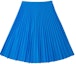 Order (Women) LACOSTE SS22 Blue High-Waisted Pleated Midi Skirt Relaxed Fit. JF8050-118952-PTV