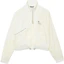 Buy (Women) Lacoste White Colorblock Logo Jacquard Long-Sleeve Jacket BF0029-70V