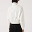 Shop (Women) Lacoste White Colorblock Logo Jacquard Long-Sleeve Jacket BF0029-70V