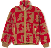 (Women) Lacoste Women’s Red SS23 Color Block Rabbit Jacquard Jacket BF7387-Y3I (Women) Lacoste Women’s Red SS23 Color Block Rabbit Jacquard Jacket BF7387-Y3I