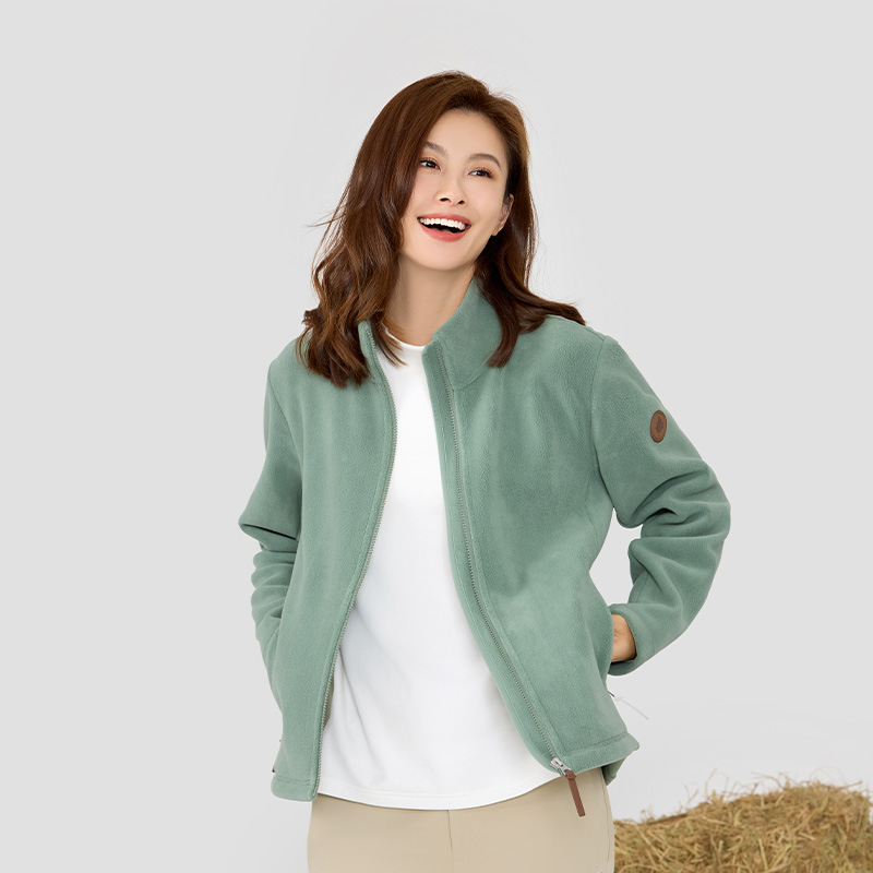 (Women) Lafuma  Fleece Jacket with Logo, Warm and Casual High Collar Design. LFJA4CR67 圖 4