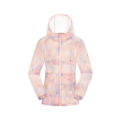 (Women) Lafuma Lightweight Floral Print Outdoor Hooded Sports Jacket. LFJA3BP25