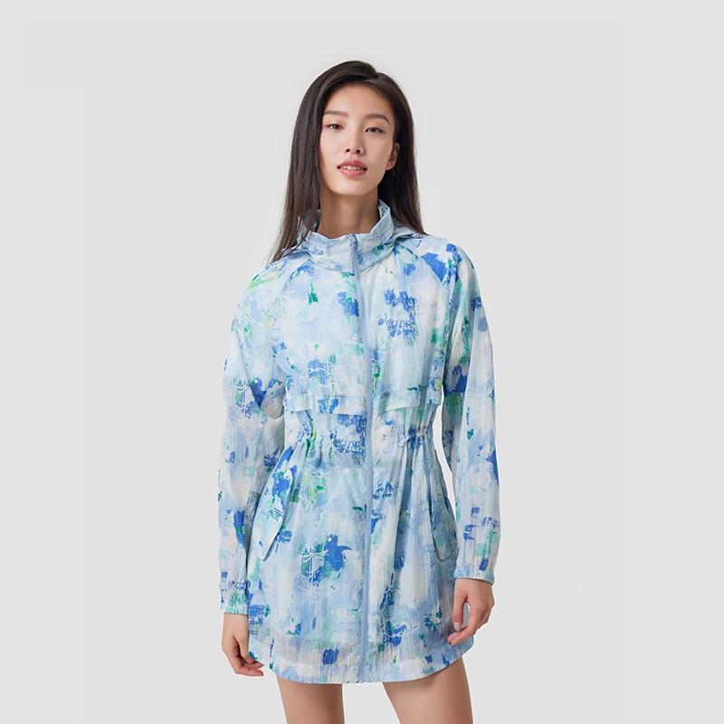 (Women) Lafuma  Lightweight Floral Print Outdoor Hooded Sports Jacket. LFJA3BP25 圖 9