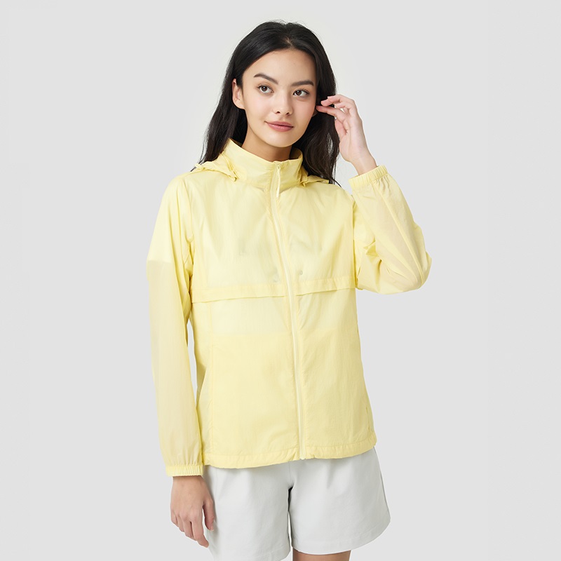 (Women) Lafuma  Lightweight UPF40+ UV Protection Hooded Jacket - Sunshine Yellow. LFJA3BP45 圖 5