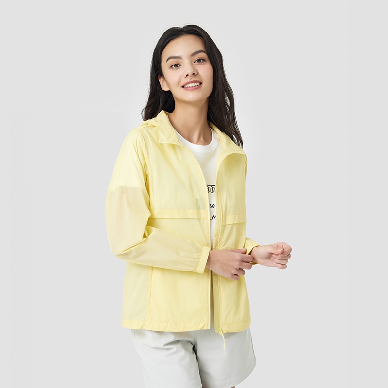 (Women) Lafuma  Lightweight UPF40+ UV Protection Hooded Jacket - Sunshine Yellow. LFJA3BP45 圖 6