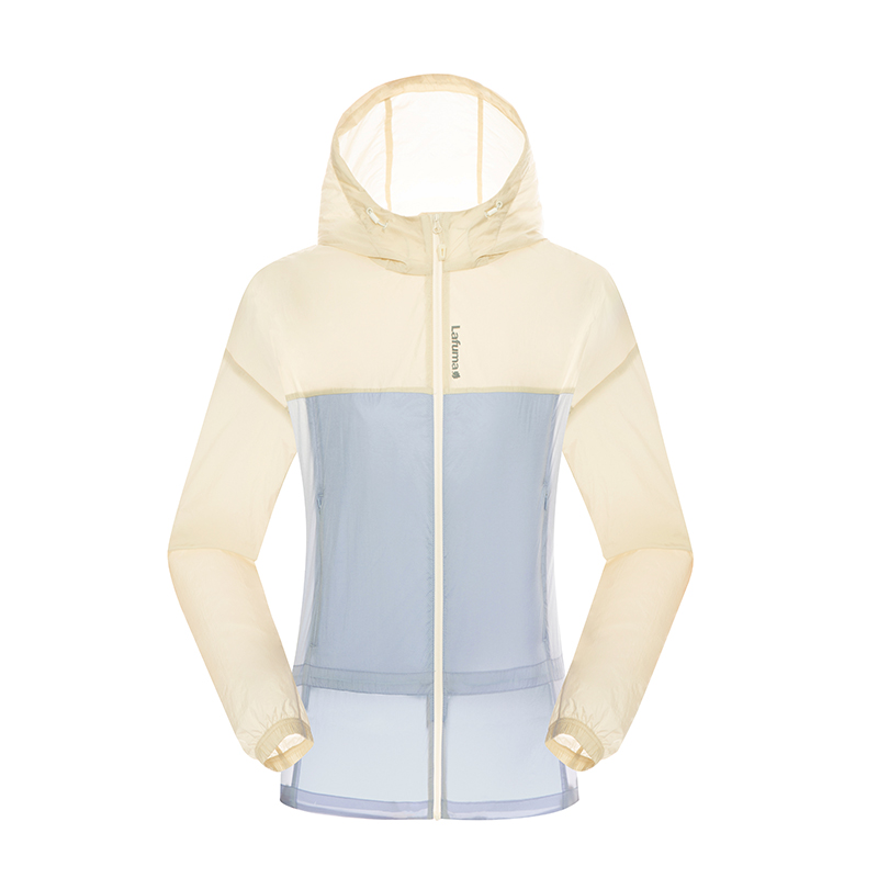 (Women) Lafuma  Loose Fit Colorblock Hooded Windbreaker Light Blue Purple. LFJA4BP12 圖 3