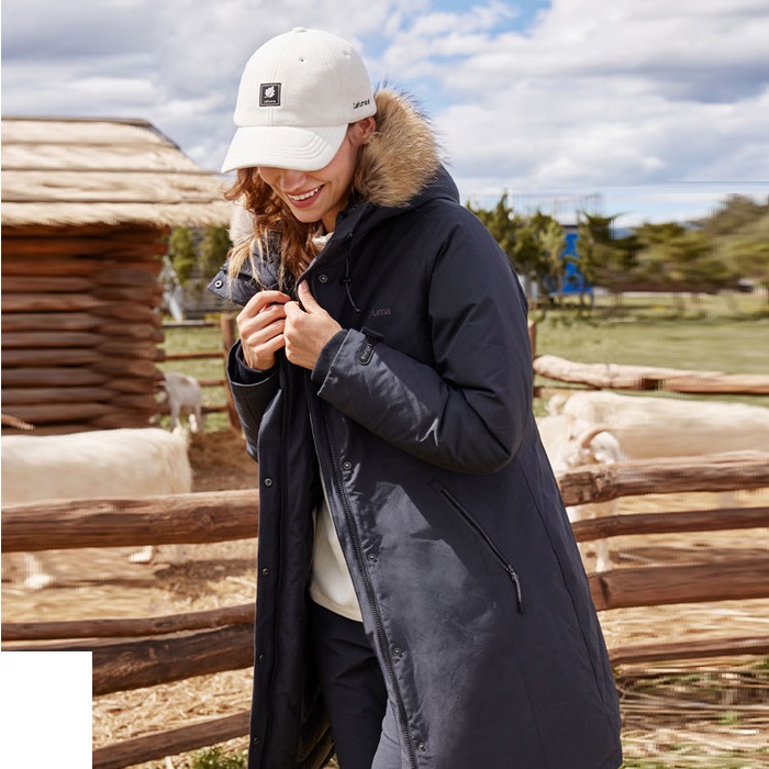 (Women) Lafuma  Mid-Length Down Coat with Detachable Hood, Waterproof & Warm. LFJU3DH65 圖 11