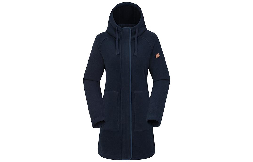 (Women) Lafuma  Mid-Length Fleece Hoodie Jacket Windproof and Warm Solid Color. LFJA2CR66 圖 8