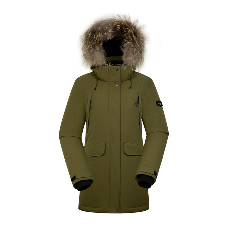 (Women) Lafuma  Mid-Length Hooded Down Parka Windproof Waterproof Thermal Coat LFJU3DH66 圖 10