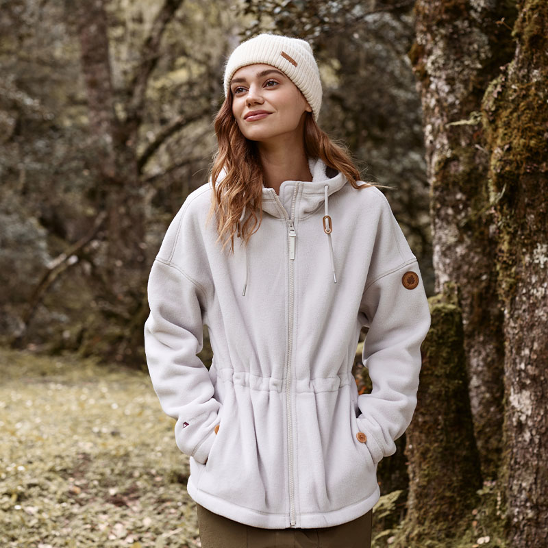 (Women) Lafuma  Outdoor Fleece Warm Loose-Fit Hooded Jacket. LFJA3CRX6 圖 4