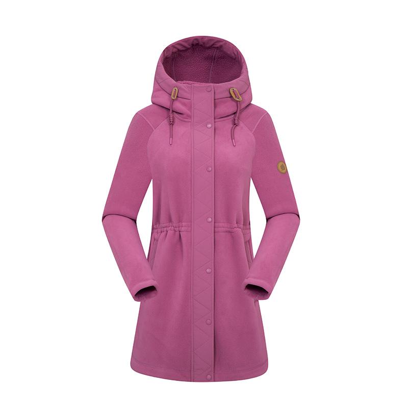 (Women) Lafuma  Outdoor Fleece Windproof Hooded Jacket for Camping LFJA4CR66 圖 2