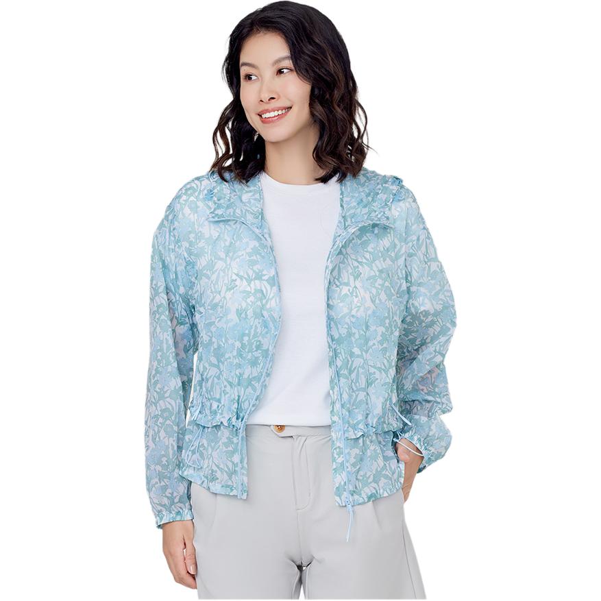 (Women) Lafuma  Outdoor Hooded Zip-Up Long Sleeve Casual Windbreaker Jacket LFJA4BP35 圖 3