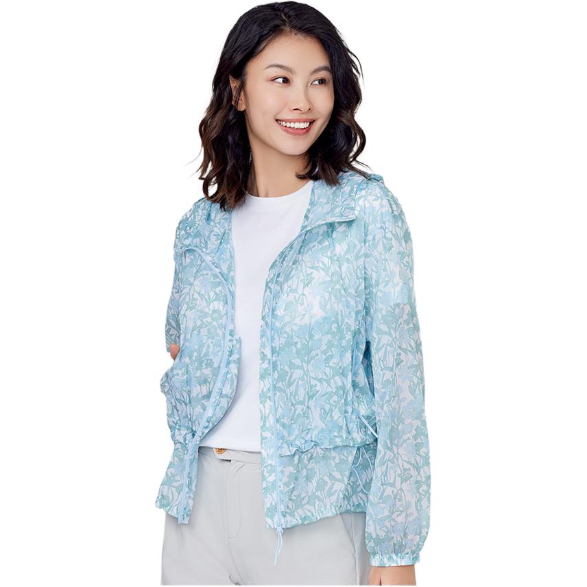 (Women) Lafuma  Outdoor Hooded Zip-Up Long Sleeve Casual Windbreaker Jacket LFJA4BP35 圖 4