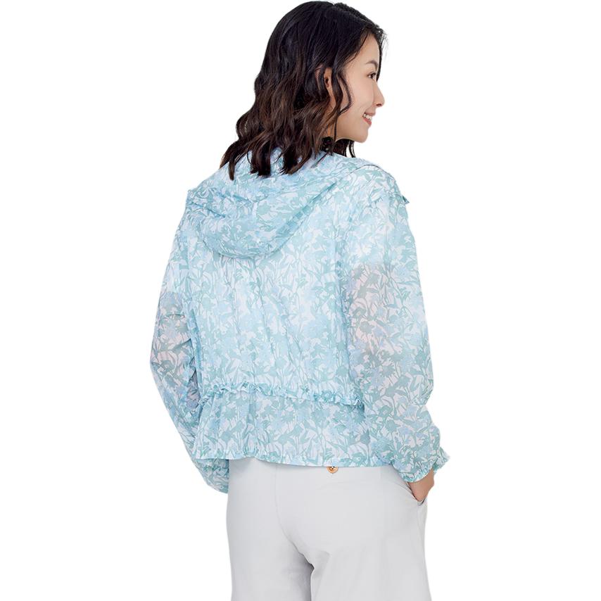 (Women) Lafuma  Outdoor Hooded Zip-Up Long Sleeve Casual Windbreaker Jacket LFJA4BP35 圖 5