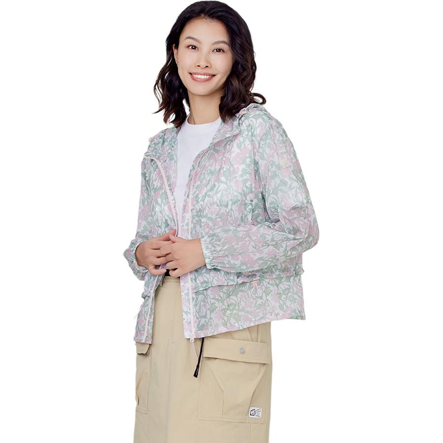 (Women) Lafuma  Outdoor Hooded Zip-Up Long Sleeve Casual Windbreaker Jacket LFJA4BP35 圖 7