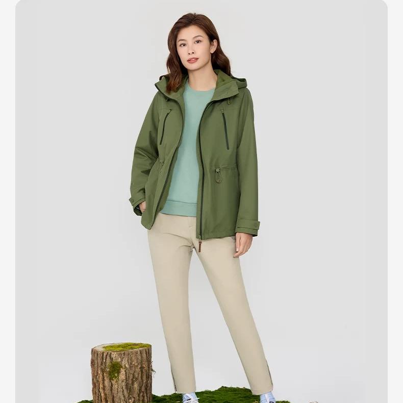(Women) Lafuma  Outdoor Loose-Fit Waterproof Jacket风衣 LFJA4CS62 圖 9