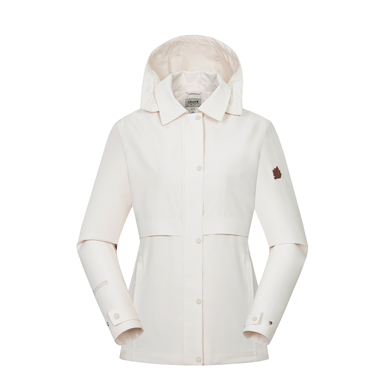 (Women) Lafuma  Oversized Detachable Hood Long Sleeve Minimalist Trench Coat LFJA4CG60