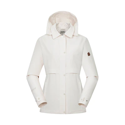 (Women) Lafuma Oversized Detachable Hood Long Sleeve Minimalist Trench Coat LFJA4CG60