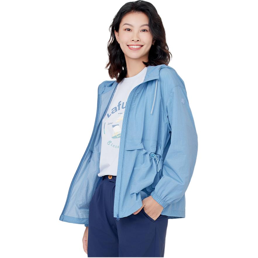 (Women) Lafuma  Solid Color Loose Fit Hooded Long Sleeve UV Protection Jacket LFJA4BP64 圖 10