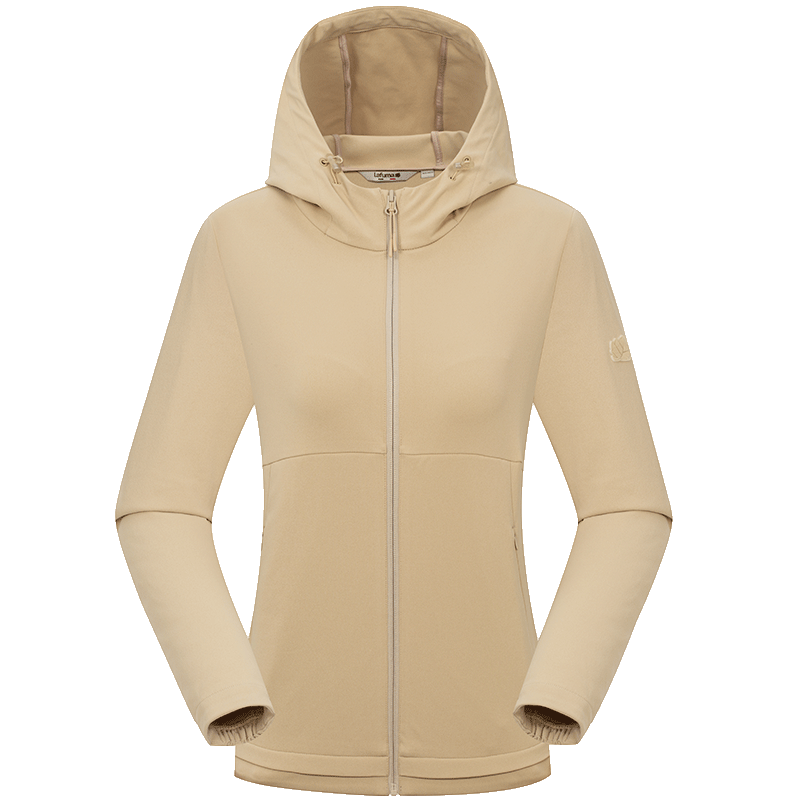 (Women) Lafuma  Solid Color Softshell Jacket with Hood and Zipper Design. LFJA4AT60 圖 2