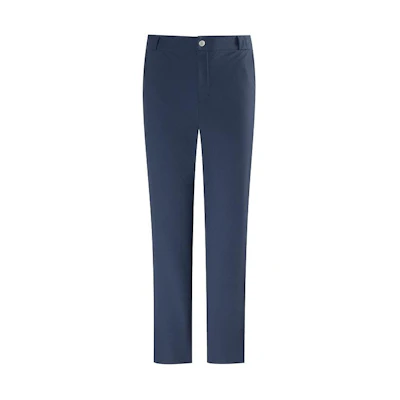 (Women) Lafuma Solid Color Straight-Cut Cropped Casual Pants with Zipper. LFPA4AL61