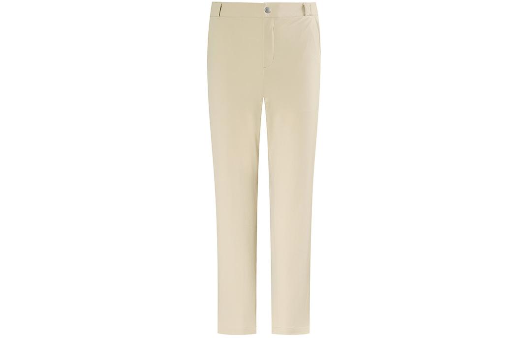 (Women) Lafuma  Solid Color Straight-Cut Cropped Casual Pants with Zipper. LFPA4AL61 圖 2