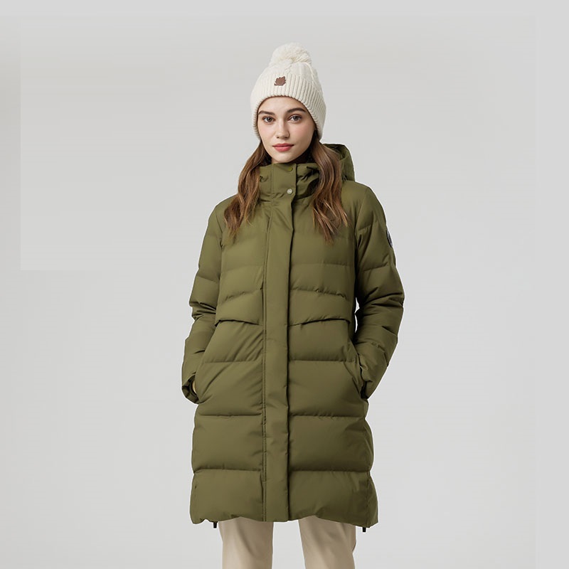 (Women) Lafuma  Water-Resistant Windproof Mid-Length Hooded Down Jacket. LFJU3DH60 圖 4