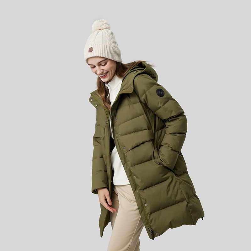 (Women) Lafuma  Water-Resistant Windproof Mid-Length Hooded Down Jacket. LFJU3DH60 圖 5
