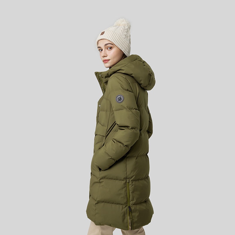 (Women) Lafuma  Water-Resistant Windproof Mid-Length Hooded Down Jacket. LFJU3DH60 圖 6