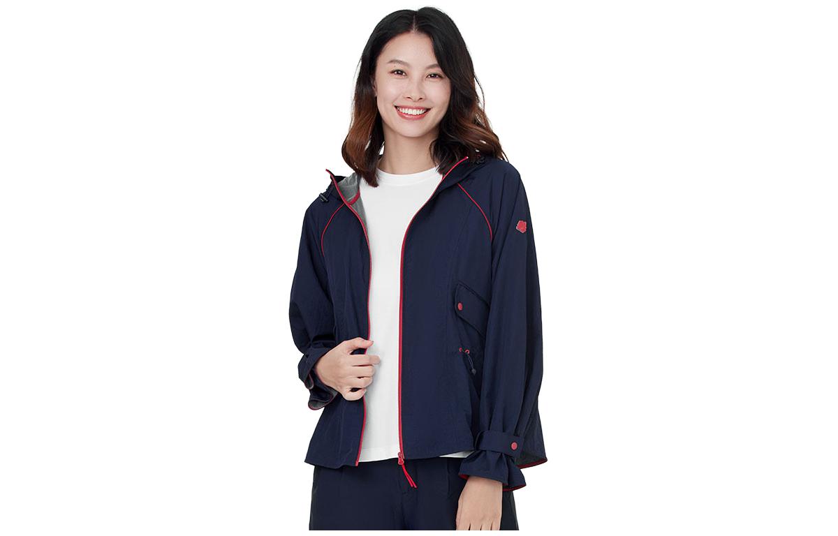 (Women) Lafuma  Waterproof Hooded Zip Outdoor Casual Sport Jacket. LFJA4AF29
