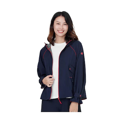 (Women) Lafuma Waterproof Hooded Zip Outdoor Casual Sport Jacket. LFJA4AF29