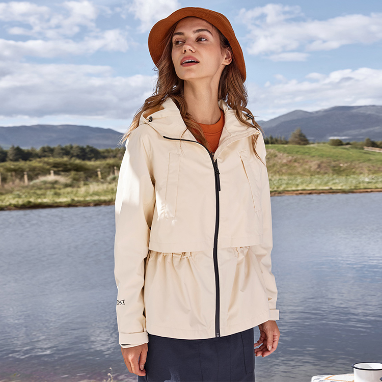 (Women) Lafuma  Waterproof Windbreaker Outdoor Hiking Jacket - Adjustable Fit LFJA3CS62 圖 8