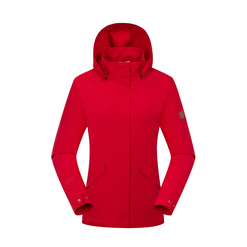 (Women) Lafuma  Waterproof Windproof Breathable Jacket in Solid Le Fei Red. LFJA4AS16 圖 2