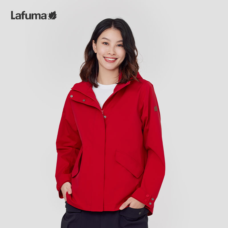 (Women) Lafuma  Waterproof Windproof Breathable Jacket in Solid Le Fei Red. LFJA4AS16 圖 6