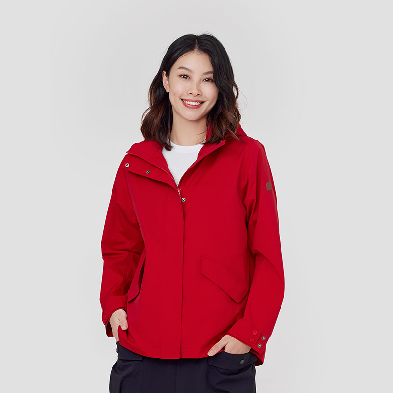 (Women) Lafuma  Waterproof Windproof Breathable Jacket in Solid Le Fei Red. LFJA4AS16 圖 7
