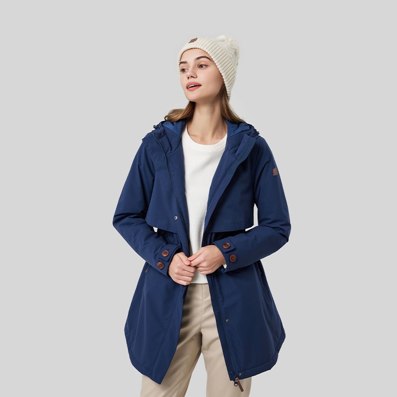 (Women) Lafuma  Windproof Waterproof Insulated Hooded Outdoor Jacket LFJU3CM68 圖 13