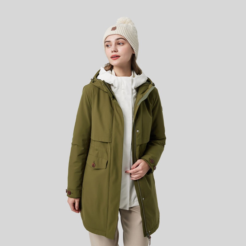 (Women) Lafuma  Windproof Waterproof Insulated Hooded Outdoor Jacket LFJU3CM68 圖 17