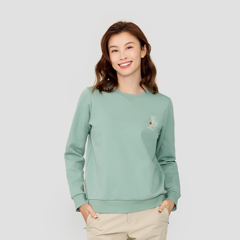 (Women) Lafuma Crewneck Long Sleeve Sweatshirt with Minimalist Embroidered Logo LFTS4CW61 圖 8