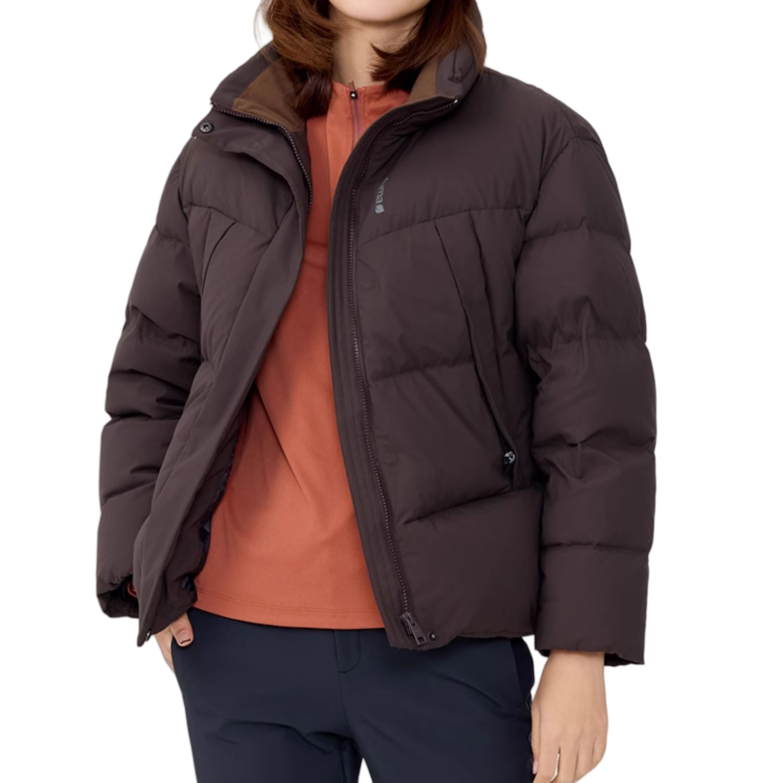 (Women) Lafuma FW/AW24  Windproof Warm Stand Collar Outdoor Down Jacket LFJU4DH64 圖 4