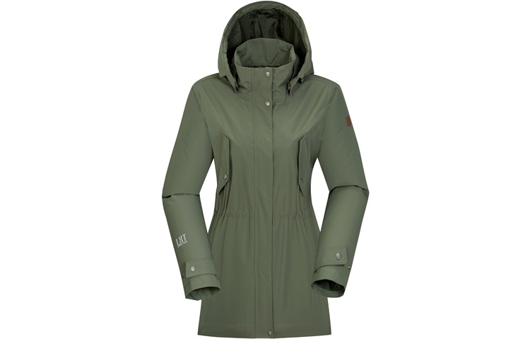 (Women) Lafuma Lightweight Waterproof Hooded Outdoor Hiking Jacket LFJA2CS60