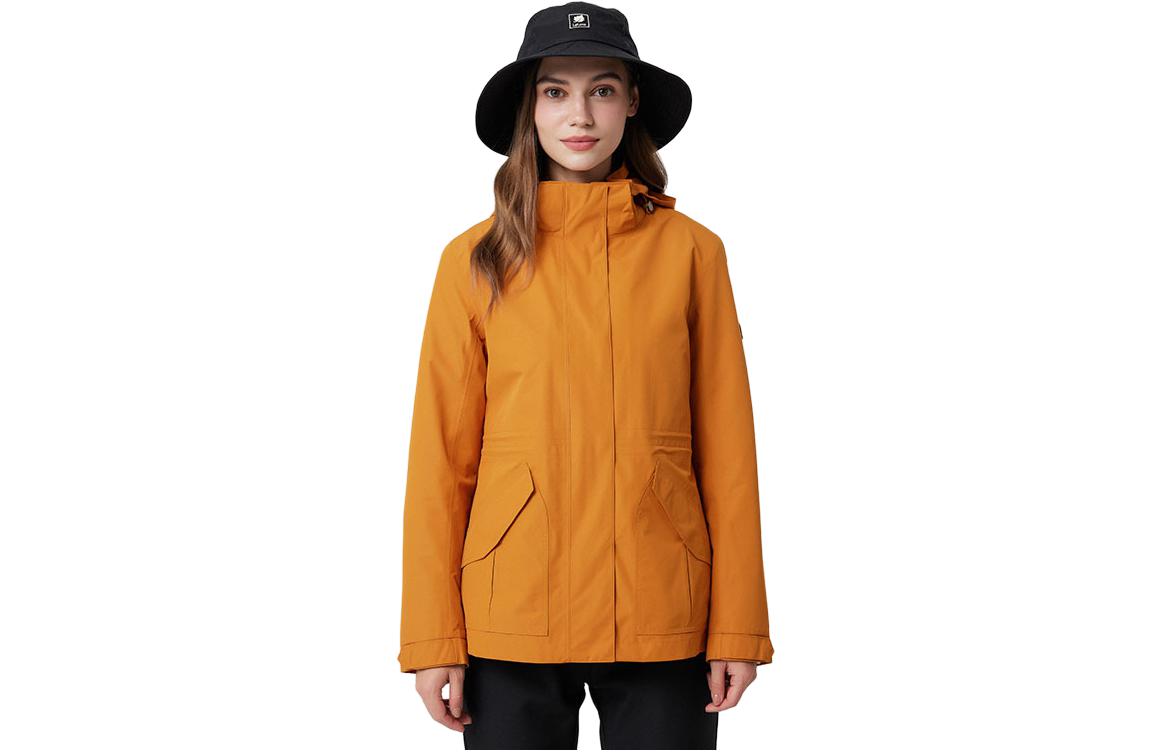 (Women) Lafuma Waterproof Outdoor Hooded Jacket - Windproof & Durable Coat LFJA2CZ62-182071