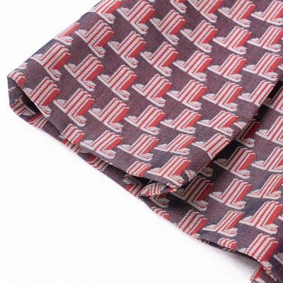 (W) 랑방 SS22 밝은 레드 플리츠 프린트 캐주얼 쇼츠. RW-TR0015-5190-P22 Shop (W) 랑방 SS22 밝은 레드 플리츠 프린트 캐주얼 쇼츠. RW-TR0015-5190-P22