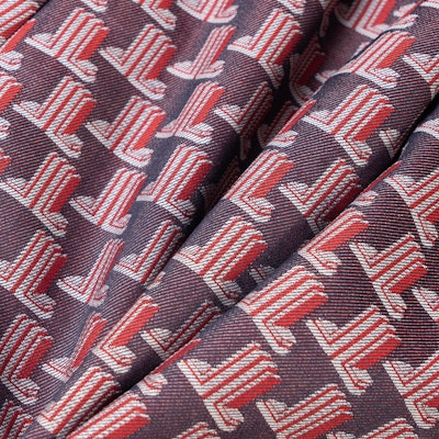 (W) 랑방 SS22 밝은 레드 플리츠 프린트 캐주얼 쇼츠. RW-TR0015-5190-P22 Purchase (W) 랑방 SS22 밝은 레드 플리츠 프린트 캐주얼 쇼츠. RW-TR0015-5190-P22