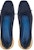 (W) Lanvin Kasut Rata Ballet 'Kulit Kontras Navy' FW-BAOB01-NAPA-E2129