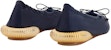 (W) Lanvin Kasut Rata Ballet 'Kulit Kontras Navy' FW-BAOB01-NAPA-E2129