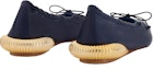 Purchase (W) Lanvin Kasut Rata Ballet 'Kulit Kontras Navy' FW-BAOB01-NAPA-E2129