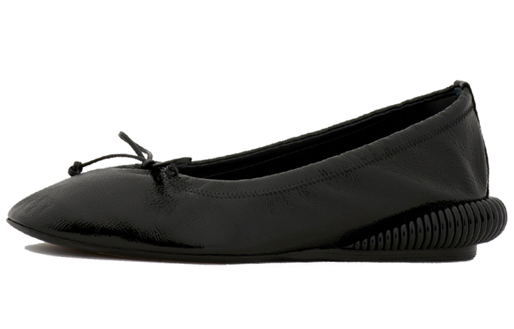 (W) Lanvin BumpR 'Black Ballet Flat'