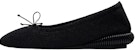(W) Lanvin Bumpr 'Flats Hitam Ballet' FW-BAOB01-LURX-P2210