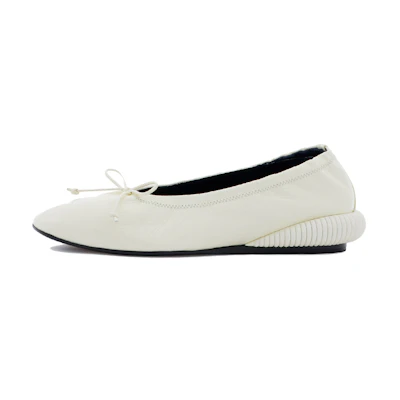 (W) Lanvin BumpR 'Light Brown Ballet Flat'
